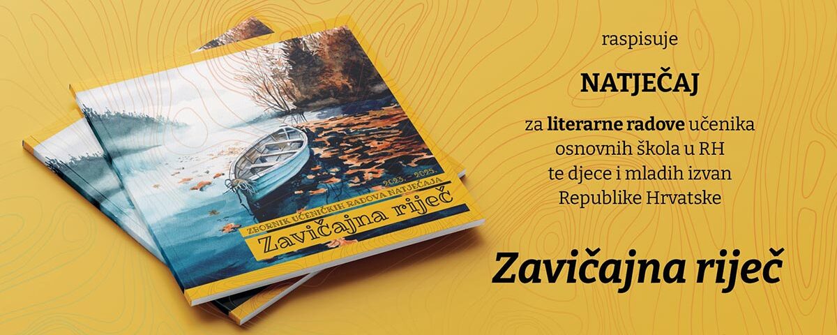 Zavičajna riječ natječaj