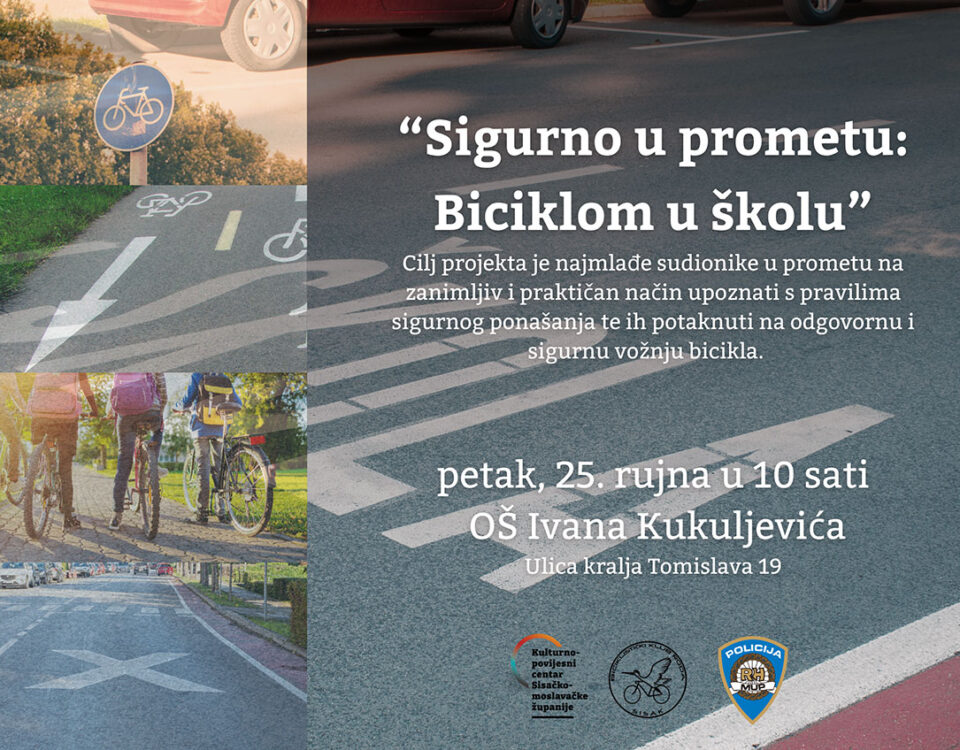 SIGURNO U PROMETU BICIKLOM U ŠKOLU
