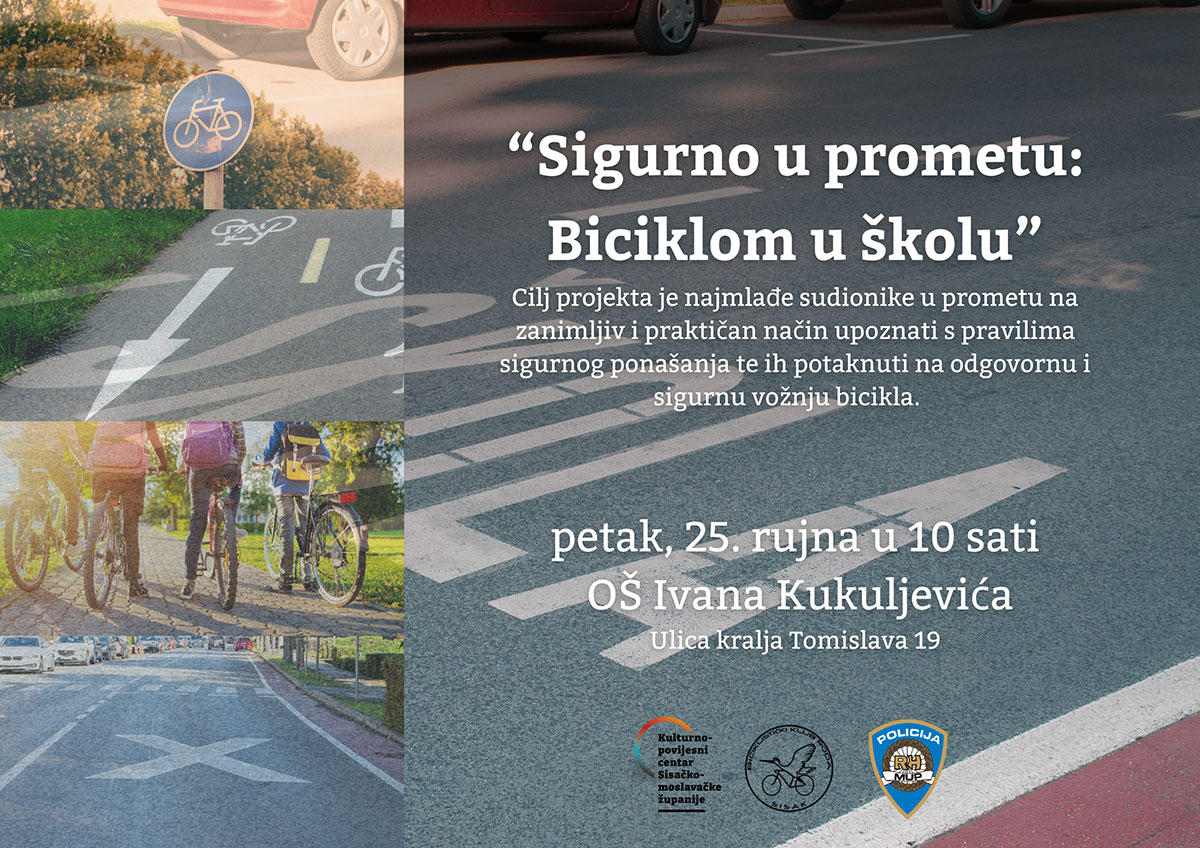 SIGURNO U PROMETU BICIKLOM U ŠKOLU